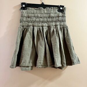 Sincerely Jules Cotton Gauze Miniskirt Size Small